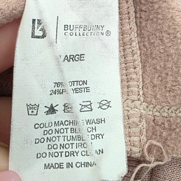 BuffBunny Collection Threads Quarter Zip Crop Berry Ice Pullover Sweater Top - Picture 8 of 9